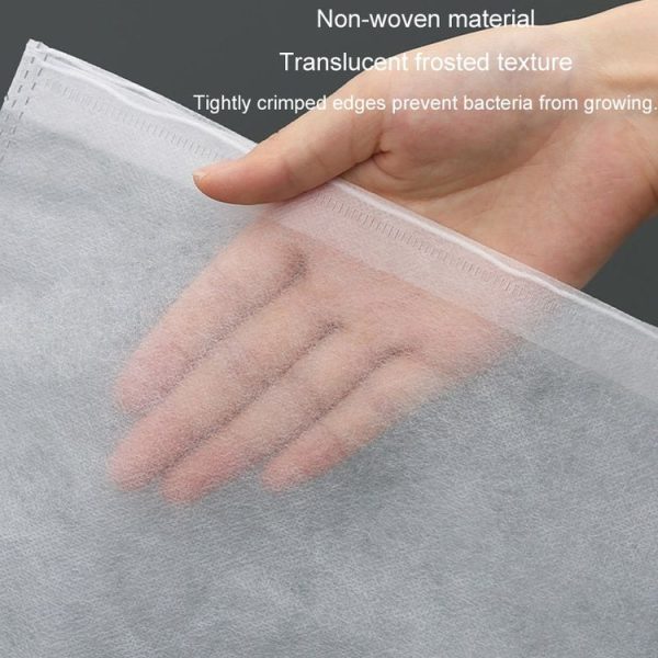 50pcs / Pack 24x38cm Small Portable Thickened Non-Woven Anti-Yellowing And Sunscreen Shoe Bag Shoe Storage Bag - Image 8