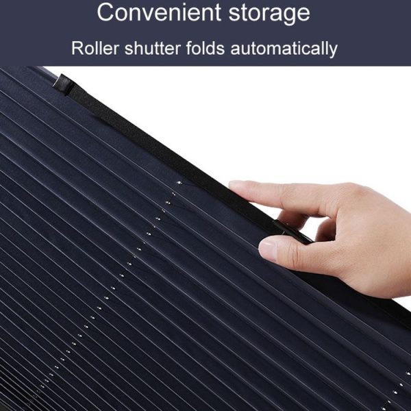 46 x 120cm Car Front Gear Auto Retractable Sunshade Household Pleated Window Covering - Image 8