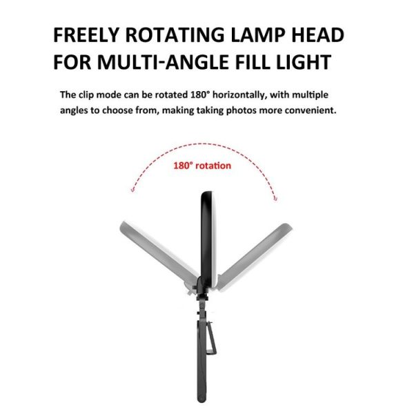 Desktop Ring Fill Light Video Conferencing Computer Fill Lamp With Multi-Function Bracket 3000-6500K - Image 3