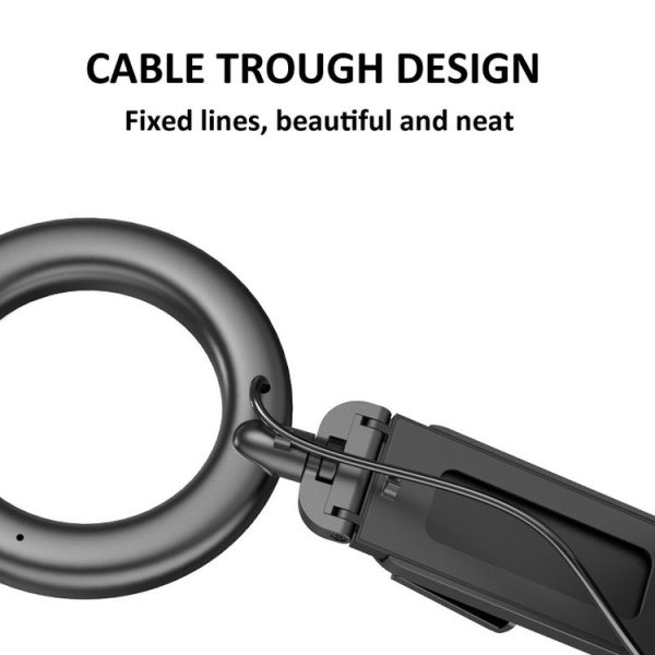 Desktop Ring Fill Light Video Conferencing Computer Fill Lamp With Multi-Function Bracket 3000-6500K - Image 7