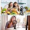 Desktop Ring Fill Light Video Conferencing Computer Fill Lamp With Multi-Function Bracket 3000-6500K - Image 9
