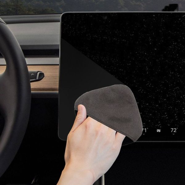 Microfiber Laptop Screen Cleaning Towel For LCD, Phone, Car Screen (Square) - Image 2