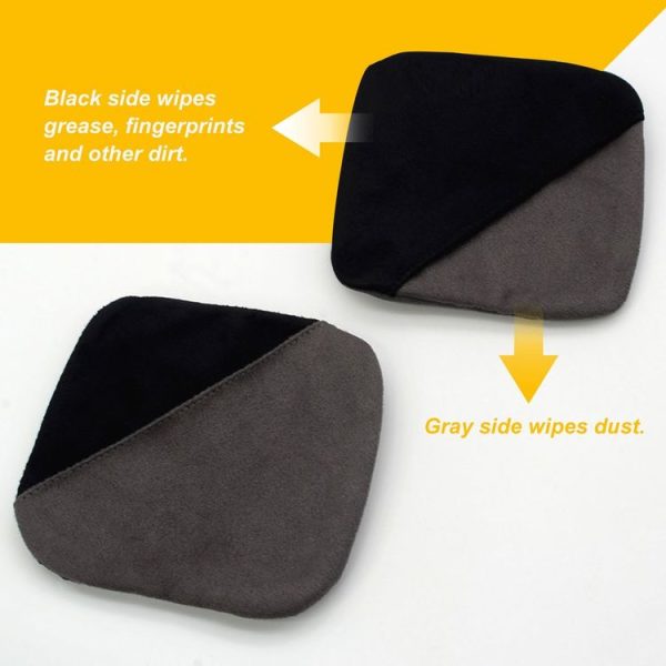 Microfiber Laptop Screen Cleaning Towel For LCD, Phone, Car Screen (Square) - Image 4