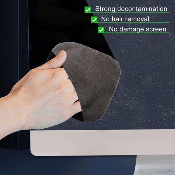 Microfiber Laptop Screen Cleaning Towel For LCD, Phone, Car Screen (Square) - Image 5