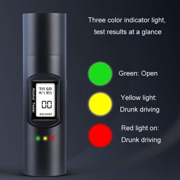 High-Precision Portable Air Blowing Rechargeable Alcohol Tester (English Version) - Image 10