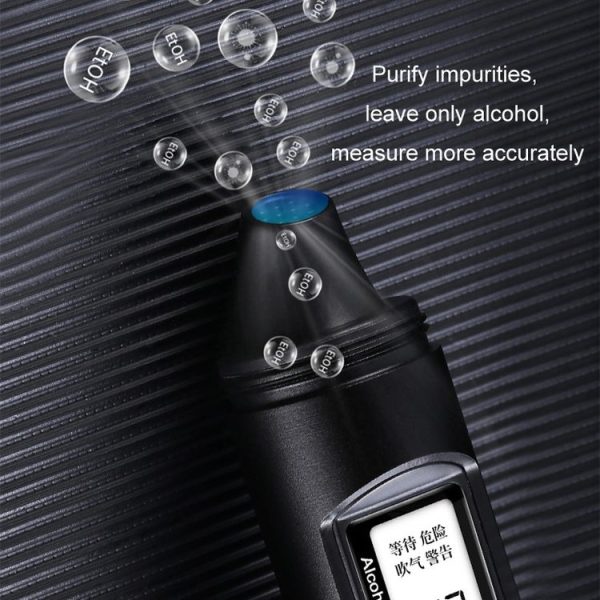 High-Precision Portable Air Blowing Rechargeable Alcohol Tester (English Version) - Image 8