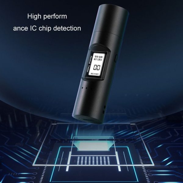 High-Precision Portable Air Blowing Rechargeable Alcohol Tester (English Version) - Image 9