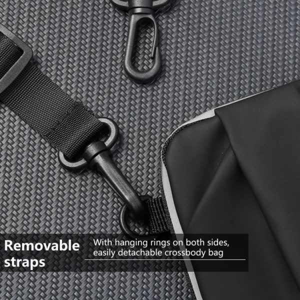 Outdoor Sports Fitness Crossbody Bag Men And Women Multi-Function Mobile Phone Arm Bag (Grey) - Image 10