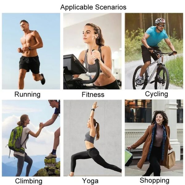 Outdoor Sports Fitness Crossbody Bag Men And Women Multi-Function Mobile Phone Arm Bag (Grey) - Image 8