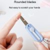 Portable Retractable Folding Scissors Mini Multifunctional Cutting Tools (Blue) - Image 5