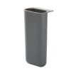 Desktop Computer Monitor Auxiliary Pen Holder Desk Adhesive Storage Box, Color: Trapezoid-Gray