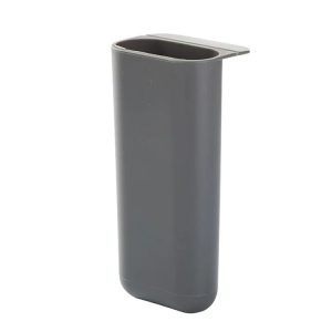 Desktop Computer Monitor Auxiliary Pen Holder Desk Adhesive Storage Box, Color: Trapezoid-Gray