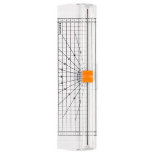 HUANMEI For A3 A4 A5 Paper Cutter With Pull-out Ruler DIY Small Portable Photo Die Cutting Machine (White)
