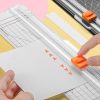 HUANMEI For A3 A4 A5 Paper Cutter With Pull-out Ruler DIY Small Portable Photo Die Cutting Machine (White) - Image 2