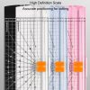 HUANMEI For A3 A4 A5 Paper Cutter With Pull-out Ruler DIY Small Portable Photo Die Cutting Machine (White) - Image 4
