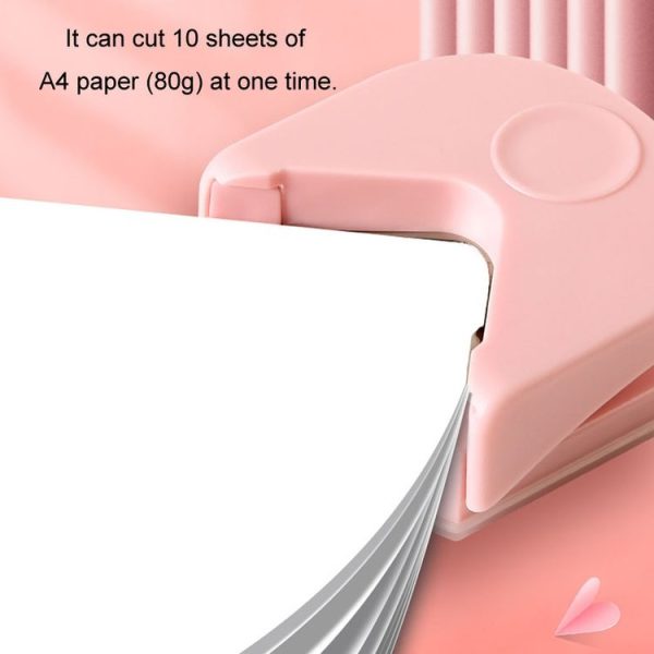 Round Corner Trimmer Chamferer Cardstock Photo PVC Card Corner Cutter (White) - Image 6