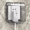 Self-adhesive Switch Socket Anti-leakage Protective Cover Waterproof Box (Type 86 Blue) - Image 5