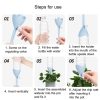 Home Watering Drip Waterer Automatic Watering Adjustable Soaker (Green) - Image 9