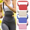 Nylon Waterproof Chest Bag Outdoor Sports Pocket Running Mobile Phone Bag (White) - Image 2