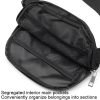 Nylon Waterproof Chest Bag Outdoor Sports Pocket Running Mobile Phone Bag (White) - Image 4