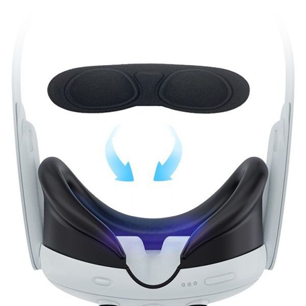 Meta Quest 3 PC Protective Shell, Style: 7 In 1 (Glitter Transparent) - Image 6