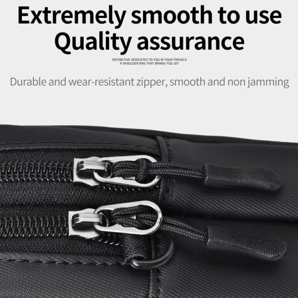 WEIXIER W128 Men Messenger Bag Outdoor Multifunctional Waterproof Wear-Resistant Shoulder Bag (Grey) - Image 11