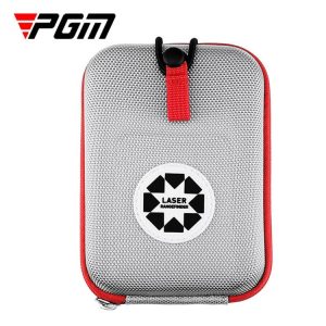 PGM ZP040 Golf Rangefinder Waist Pack Lightweight Portable Belt Ball Bag (Gray-red)