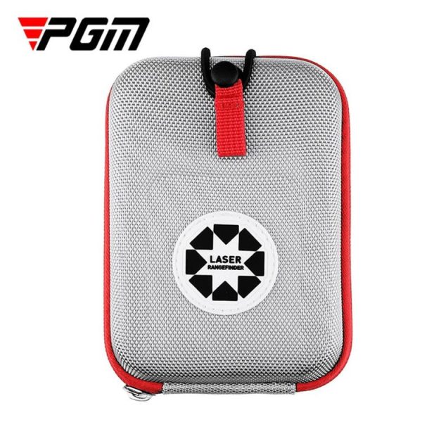 PGM ZP040 Golf Rangefinder Waist Pack Lightweight Portable Belt Ball Bag (Gray-red)