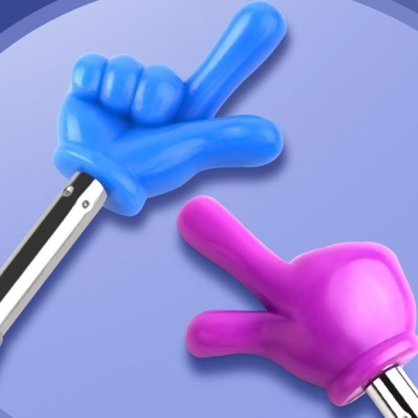 Retractable Teacher Pointer Extendable Finger Pointer Stick for School (Random Color) - Image 4