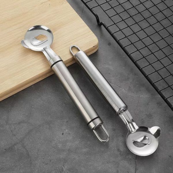 Stainless Steel Noodle Chipper Hangable Household Noodle Peeler, Model: Round Light Handle - Image 2