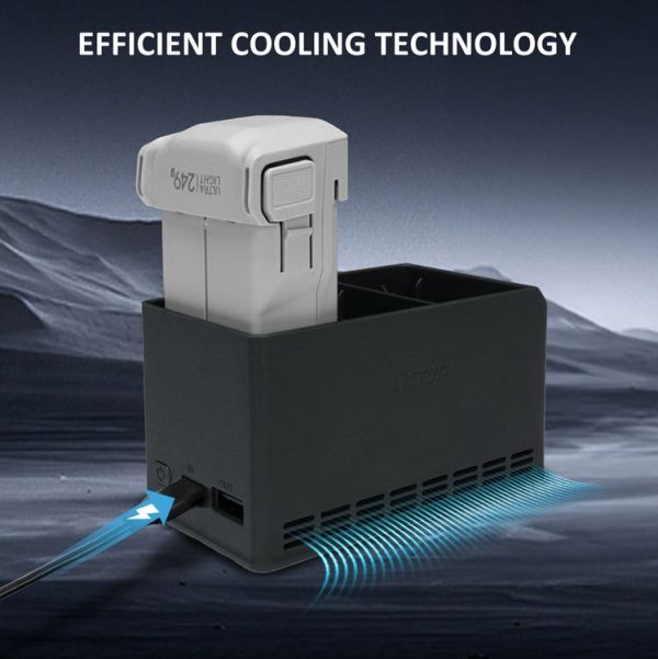 DJI Mini 4 Pro / Mini 3 Pro Drone LKTOP 100W Two Way Charging Hub - Image 7
