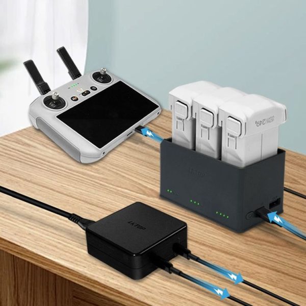 DJI Mini 4 Pro / Mini 3 Pro Drone LKTOP 100W Two Way Charging Hub - Image 8