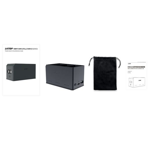 DJI Mini 4 Pro / Mini 3 Pro Drone LKTOP 100W Two Way Charging Hub - Image 9