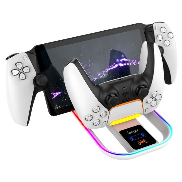 SONY PlayStation Portal iPega Controller & Game Console Charger with RGB Light - Image 4