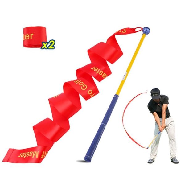 PGM HGB020 Golf Exerciser Ribbon Swing Stick Audible Practice To Improve Swing Speed - Image 2