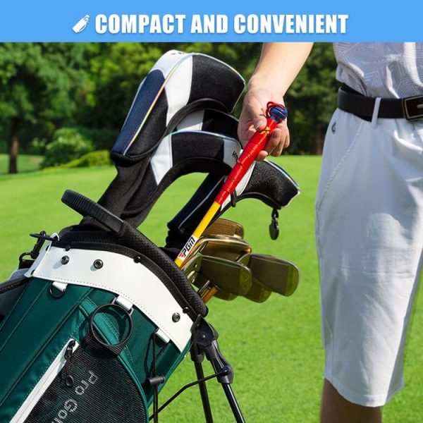 PGM HGB020 Golf Exerciser Ribbon Swing Stick Audible Practice To Improve Swing Speed - Image 7