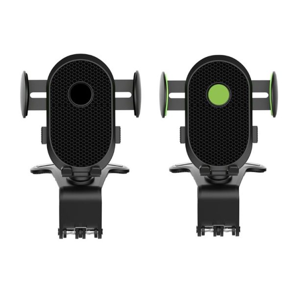 Car Dashboard Chuck Navigation Bracket Parking Number Plate (Black) - Image 2