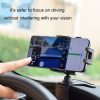 Car Dashboard Chuck Navigation Bracket Parking Number Plate (Black) - Image 7