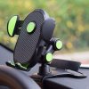 Car Dashboard Chuck Navigation Bracket Parking Number Plate (Black) - Image 9