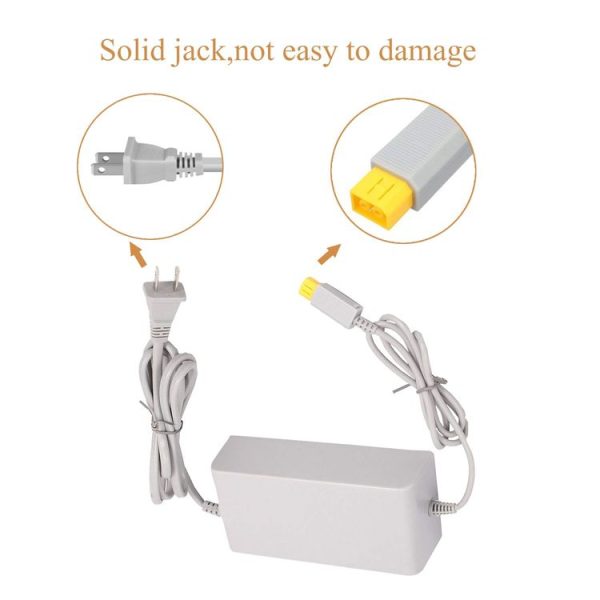 Wii U Console Charger AC Adapter Power Supply (EU Plug) - Image 3