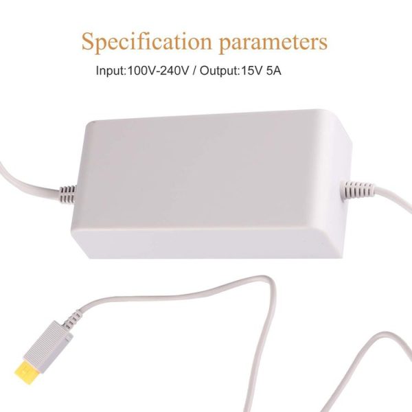 Wii U Console Charger AC Adapter Power Supply (EU Plug) - Image 4
