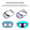 Meta Quest 3 Adjustable Replacement Eye Mask VR Blackout Soft Replacement Face Mask Set - Image 5