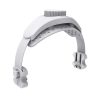 DEVASO VR Glasses Retractable Adjustable Headband Accessories For Meta Quest 3S / Meta Quest 3 / Meta Quest 2 / Meta Quest Pro / Pico 4 / Pico 4 Pro (White)