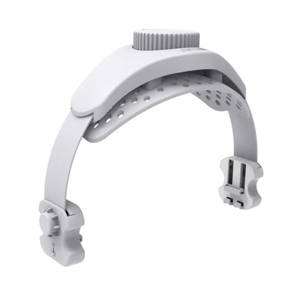 DEVASO VR Glasses Retractable Adjustable Headband Accessories For Meta Quest 3S / Meta Quest 3 / Meta Quest 2 / Meta Quest Pro / Pico 4 / Pico 4 Pro (White)