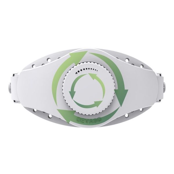 DEVASO VR Glasses Retractable Adjustable Headband Accessories For Meta Quest 3S / Meta Quest 3 / Meta Quest 2 / Meta Quest Pro / Pico 4 / Pico 4 Pro (White) - Image 3