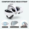DEVASO VR Glasses Retractable Adjustable Headband Accessories For Meta Quest 3S / Meta Quest 3 / Meta Quest 2 / Meta Quest Pro / Pico 4 / Pico 4 Pro (White) - Image 5