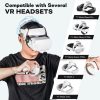 DEVASO VR Glasses Retractable Adjustable Headband Accessories For Meta Quest 3S / Meta Quest 3 / Meta Quest 2 / Meta Quest Pro / Pico 4 / Pico 4 Pro (White) - Image 7