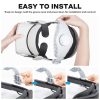 DEVASO VR Glasses Retractable Adjustable Headband Accessories For Meta Quest 3S / Meta Quest 3 / Meta Quest 2 / Meta Quest Pro / Pico 4 / Pico 4 Pro (White) - Image 8