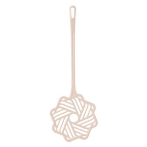 Quilt Cleaning Duvet Fluffing Pat Plastic Quilt Pat Faux Rattan Household Quilt Mite Dusting Duster (Coffee Pink)