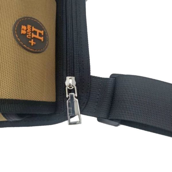 Wear-resistant Waterproof Single-shoulder Cross-body Water Bottle Bag Outdoor Travel Backpack (Green) - Image 5